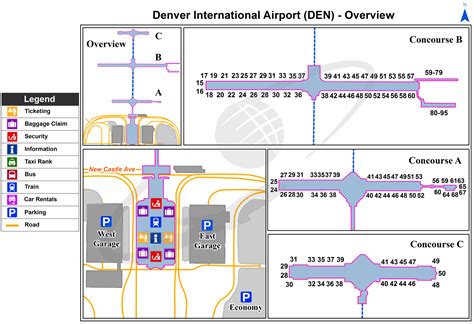 Denver International Airport Den Colorado