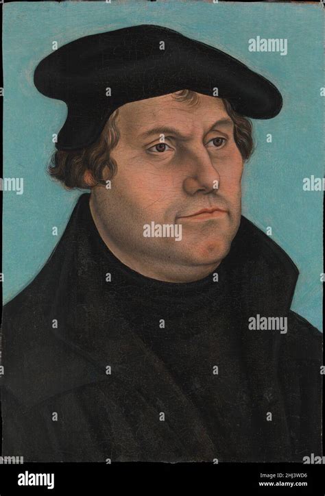 Martin Luther 14831546 Probably 1532 Workshop Of Lucas Cranach The