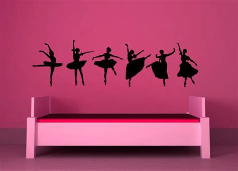 Ballet Decor Ballerina Decal Dance Artwork Ballet Wall Art Etsy