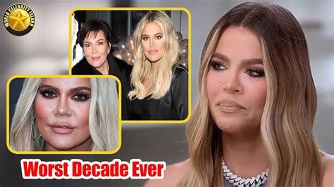 Khloé Kardashian Says She Hates Being In Her 30s Calling Its Worst
