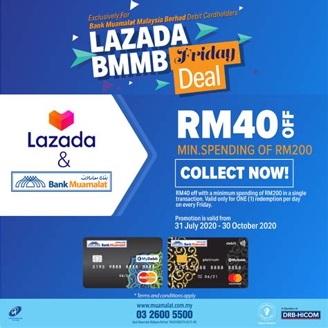 40% off at lazada malaysia (7 discount & promo codes) feb 2021. Lazada x Bank Muamalat Friday Promotion: RM40 Voucher ...