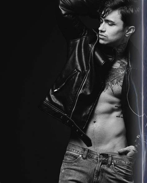 Jake Bass Tumblr Leather Jacket Men Male Models Gorgeous Men