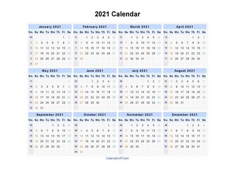 Work Week Calendar 2021 Best Calendar Example