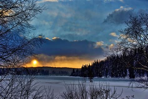 Winter Landscape Sunset · Free Photo On Pixabay