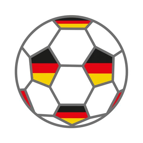 Die regel (ende des spiels mit dem entscheidenden tor) wurde später wieder abgeschafft. Wandtattoo Fußball mit Deutschland-Fahnen | wall-art.de