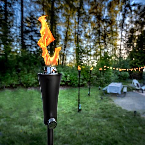 Buy 20lb Outdoor Propane Tiki Style Torch Easily Transform Your Place