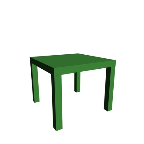 Ikea lack couchtisch weiss 78x78 cm amazon de kuche haushalt. LACK Beistelltisch grün - Einrichten & Planen in 3D