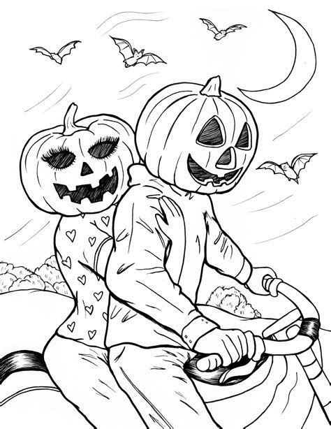 Top 25 halloween coloring pages for kids: Rookie » Saturday Printable: Halloween Coloring Pages