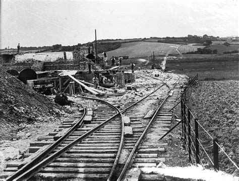 Bexhill Museum On Twitter Building Of Combe Haven Viaduct Work On