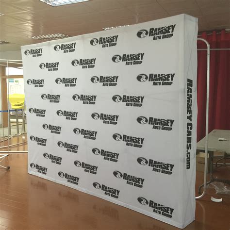 Pop Up Display For Trade Shows Or Step And Repeat Backdrops