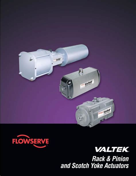 Pdf Rack Pinion And Scotch Yoke Actuators Flowserve Com Dokumen