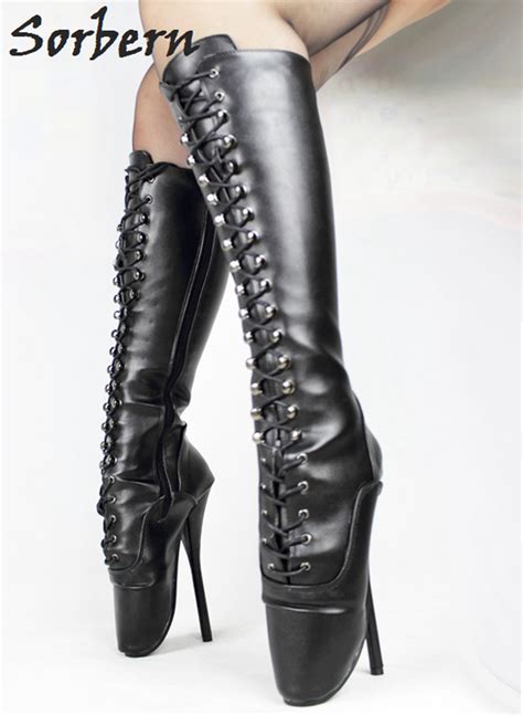 Sexy Ballet Heels 7inch Spike High Heel Bdsm Unisex High Heel Boots Shoes