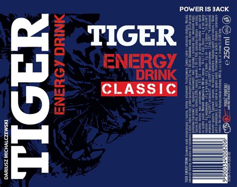 Tiger Energy Drink Gazowany Napój Energetyzujący 250 Ml W Napoje