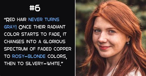 Amazing Facts About Redheads You Redhead Facts Blue Eye Facts Hair Facts