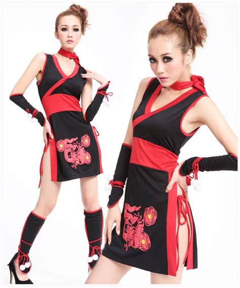 2014 Sexo Japanese Ninja Suits Gladiator Halloween Clothes Clothing