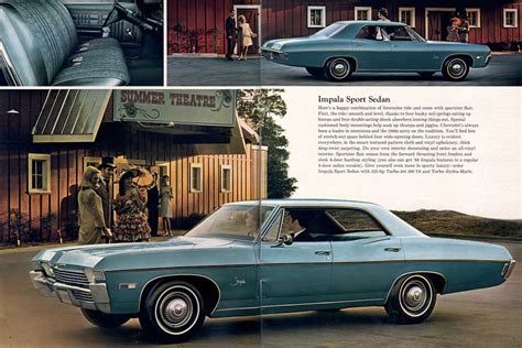Gm 1968 Chevrolet Sales Brochure