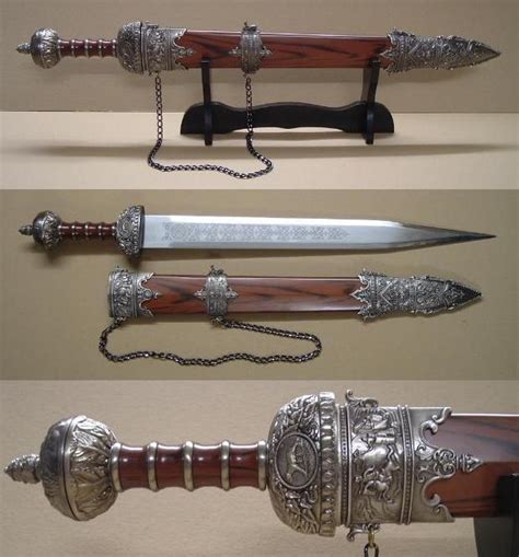 Roman Gladius Sword And Scabbard