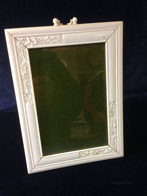 Antiques Atlas - Carved Ivory Picture Photo Frame C.1920