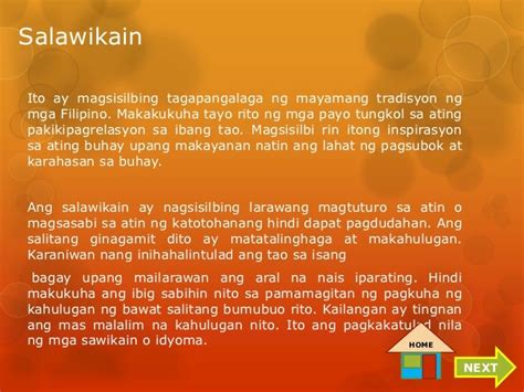 Mga Halimbawa Ng Salawikain At Kahulugan Filipino Aralin Mga Gambaran