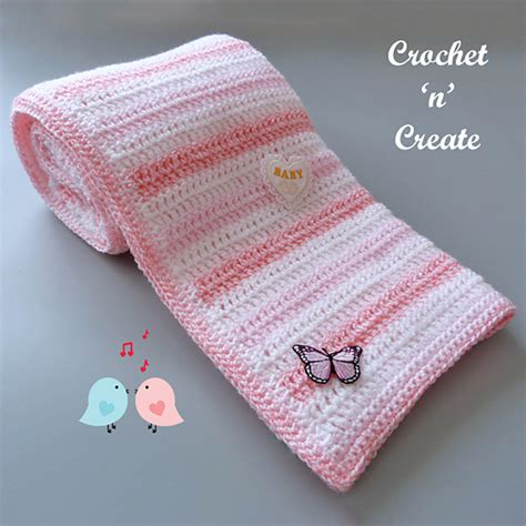 Ravelry Easy Peasy Baby Blanket Pattern By Crochet N Create