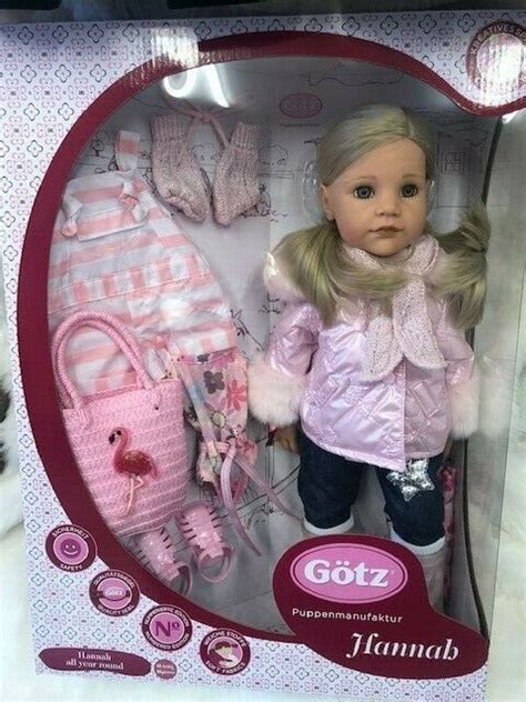 cherish poupées gotz dolls hannah toute l année jouer doll lavable cheveux uk ebay gotz