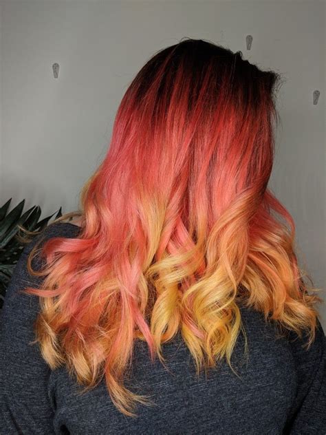 Sunset Hair Sunset Hair Hair Color Hair