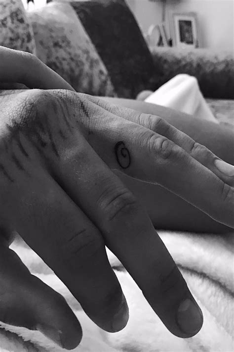 Alex Bowen Gets Tattoo On Ring Finger For Olivia Buckland Ok Magazine