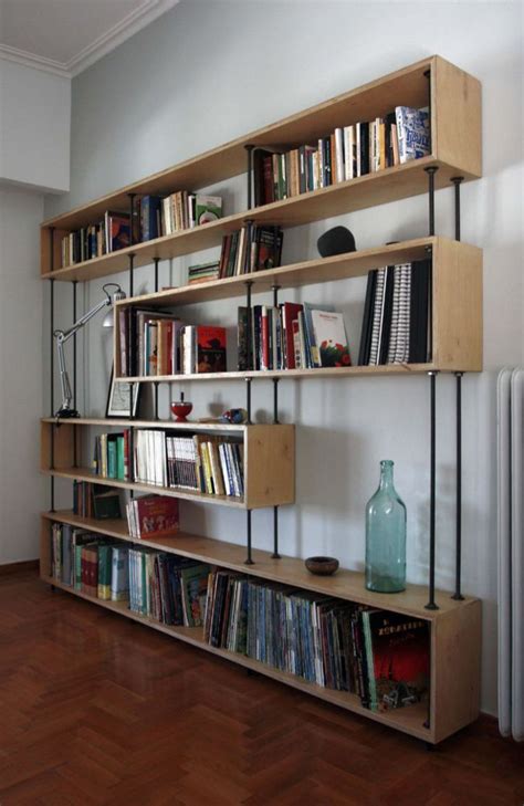 Want a great seat to get some reading done this winter? DIY Bookself Plywood | Plywood furniture, Plywood bookcase, Bookshelf design