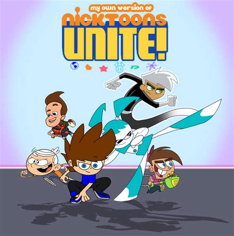 Nicktoons Unite My Own Version By Bluespider17 On Deviantart