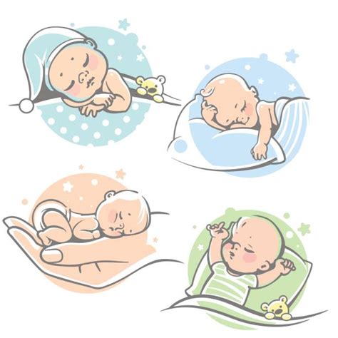 Sleeping Baby Illustrations Royalty Free Vector Graphics And Clip Art