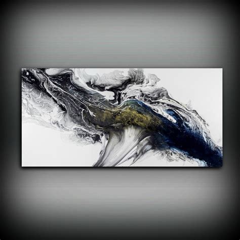 Black And White Wall Art T Abstract Painting Print