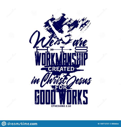 Christian Typography And Lettering Biblical Illustration Stock Vector