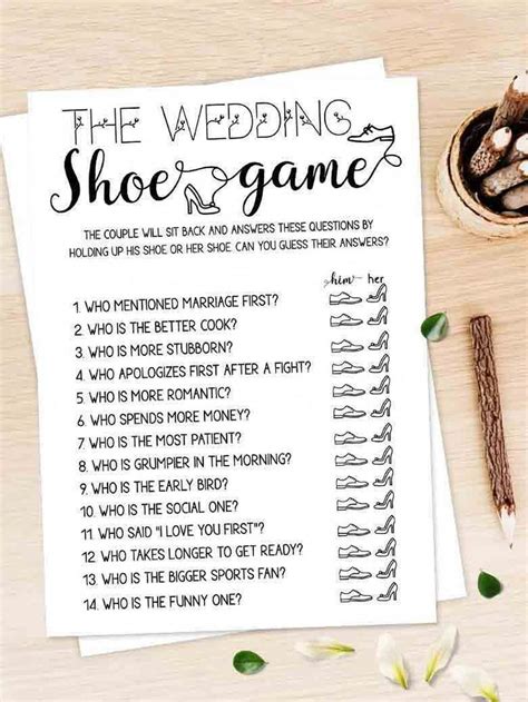 Couples Shower Games Printable