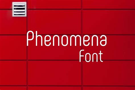 Phenomena Font Free Download