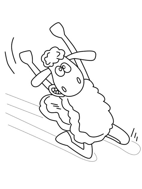 Shaun The Sheep Coloring Pages