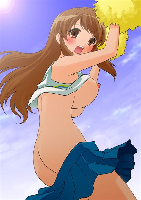 B Ex Rc Asahina Mikuru Suzumiya Haruhi No Yuuutsu Absurdres Highres 1girl Ass Blush