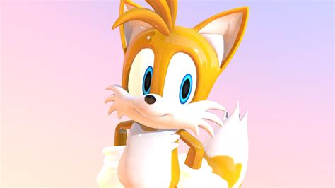 Tails Obj Free 3d Model Download Free 3d Model By Sonicteam12