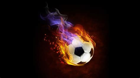 Flaming Soccer Ball Wallpaper 55 Images