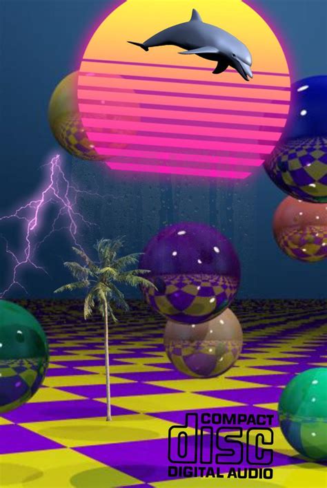 The Floating Balls Noticed Your Presence Rvaporwaveart