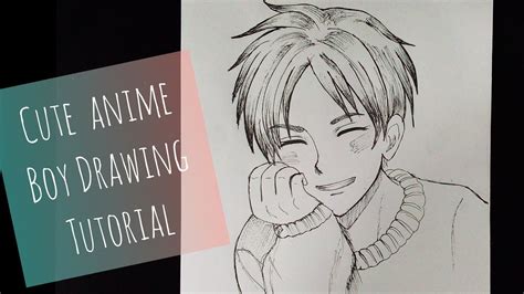 How To Draw Anime Boy Youtube