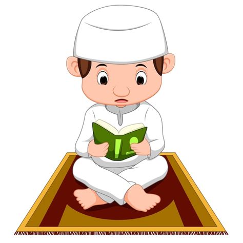 Premium Vector Muslim Boy Praying
