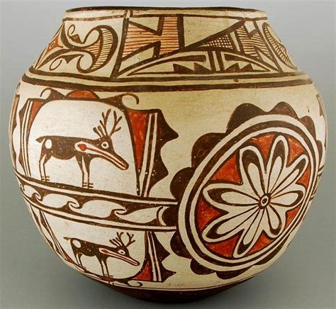 Culturalpatina Zuni Pottery Zuni Pottery Pottery Jar Pottery