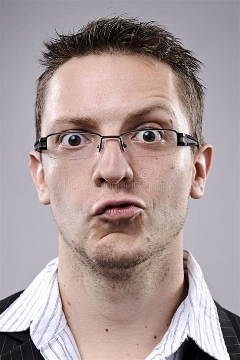 Silly Funny Face Stock Image Image Of Hilarious Isolated 16573045