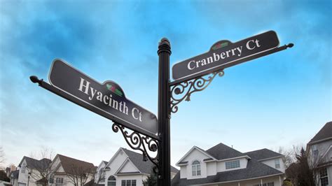 Custom Street Name Signs Sign Company Long Island Ny