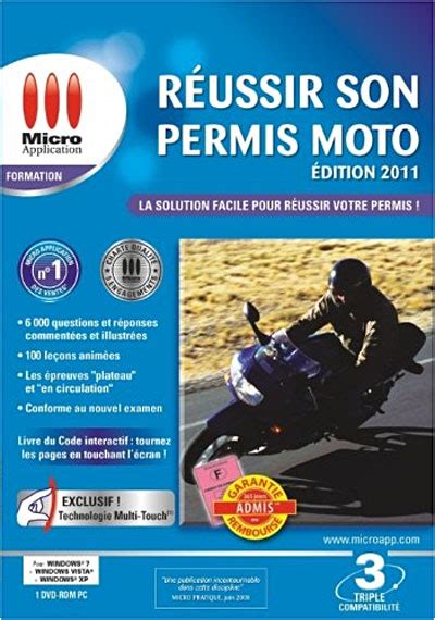 réussir son permis moto dvd rom achat and prix fnac