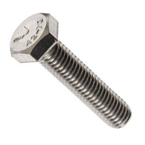 Round Stainless Steel Hex Bolt For Industrial At Rs 60piece In Mumbai