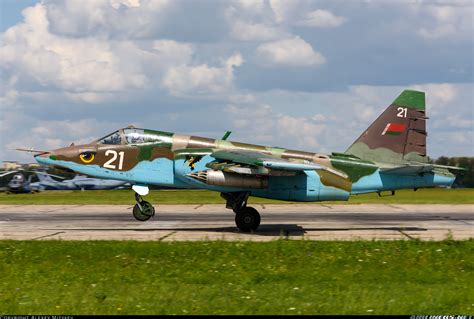 Sukhoi Su 25 Belarus Air Force Aviation Photo 2733199
