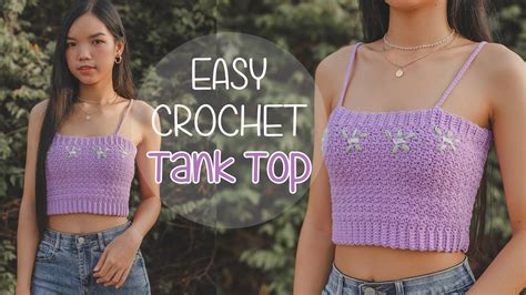 How To Crochet A Crop Tank Top Solowomen
