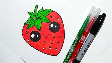Strawberry Cute Easy Drawings Hot Sex Picture