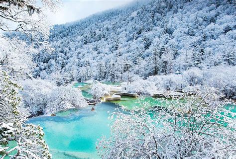 Huanglong National Park Is Not Closed In Winters From 2019